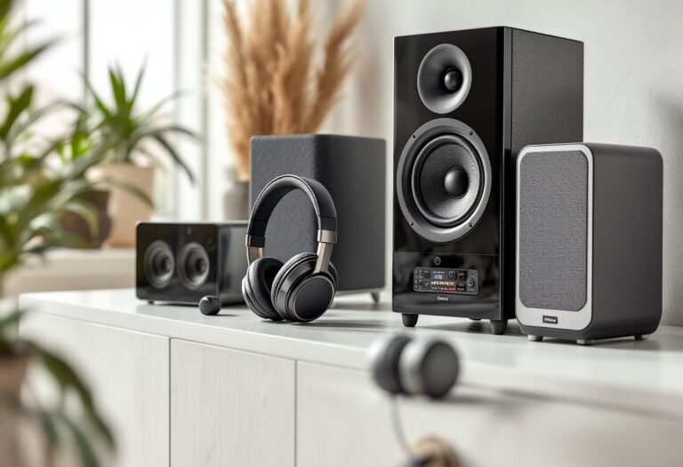 Altoparlanti e cuffie della nuova collezione Lyne Originals
