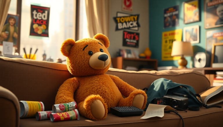 ted torna in una nuova serie animata su peacock 1746814157