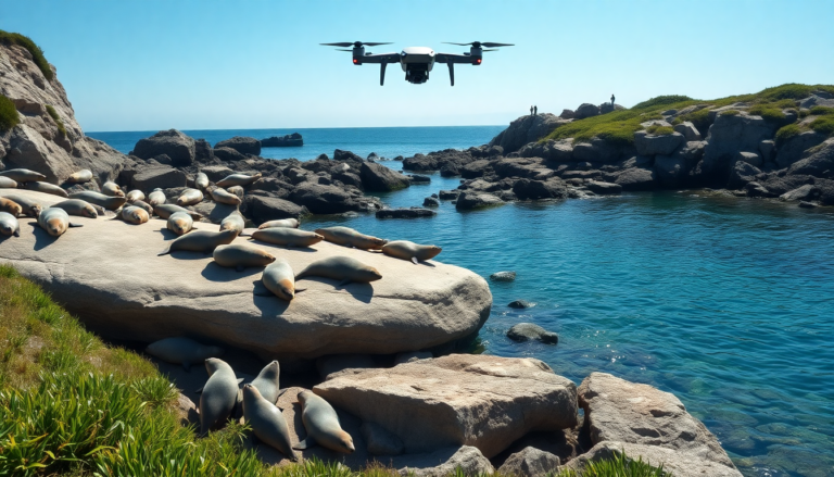 droni e intelligenza artificiale la nuova frontiera della ricerca sulle foche comuni 1749704393