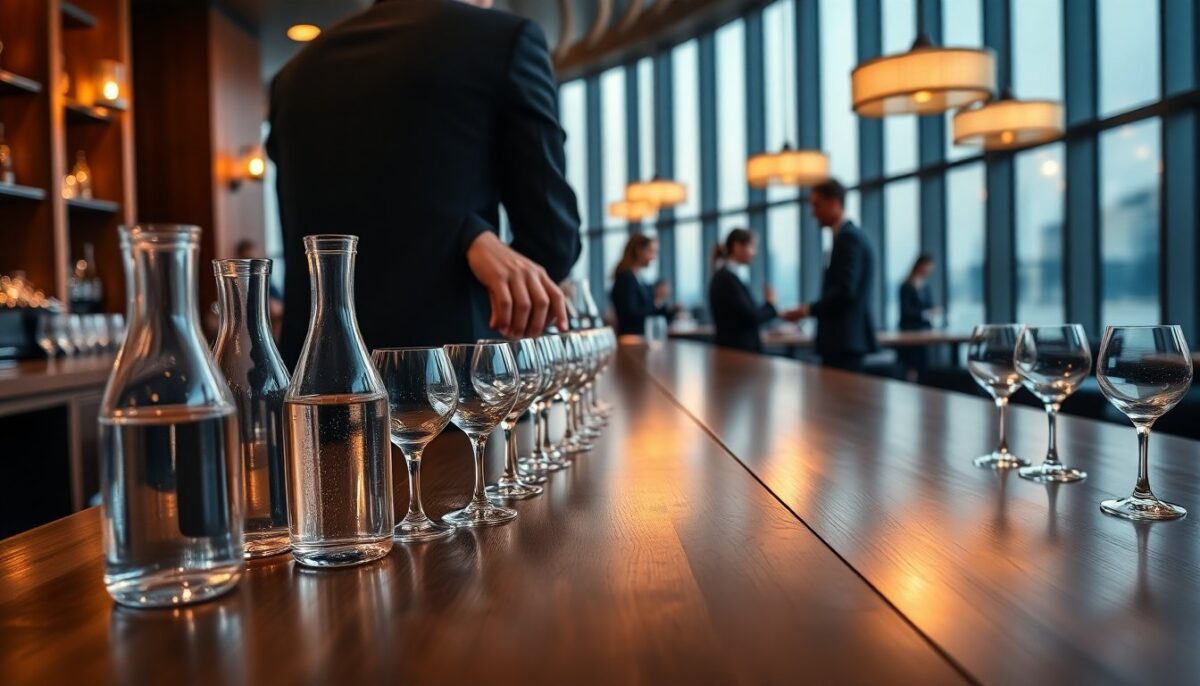 Acqua da degustare: come il water tasting sta cambiando la ristorazione